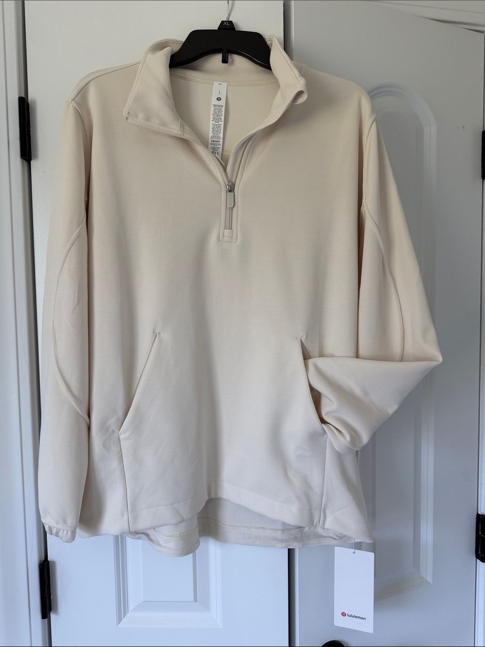 Lululemon Ivory Softstreme™ Long Half Zip